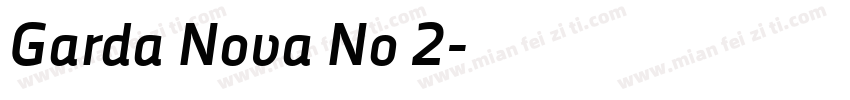 Garda Nova No 2字体转换